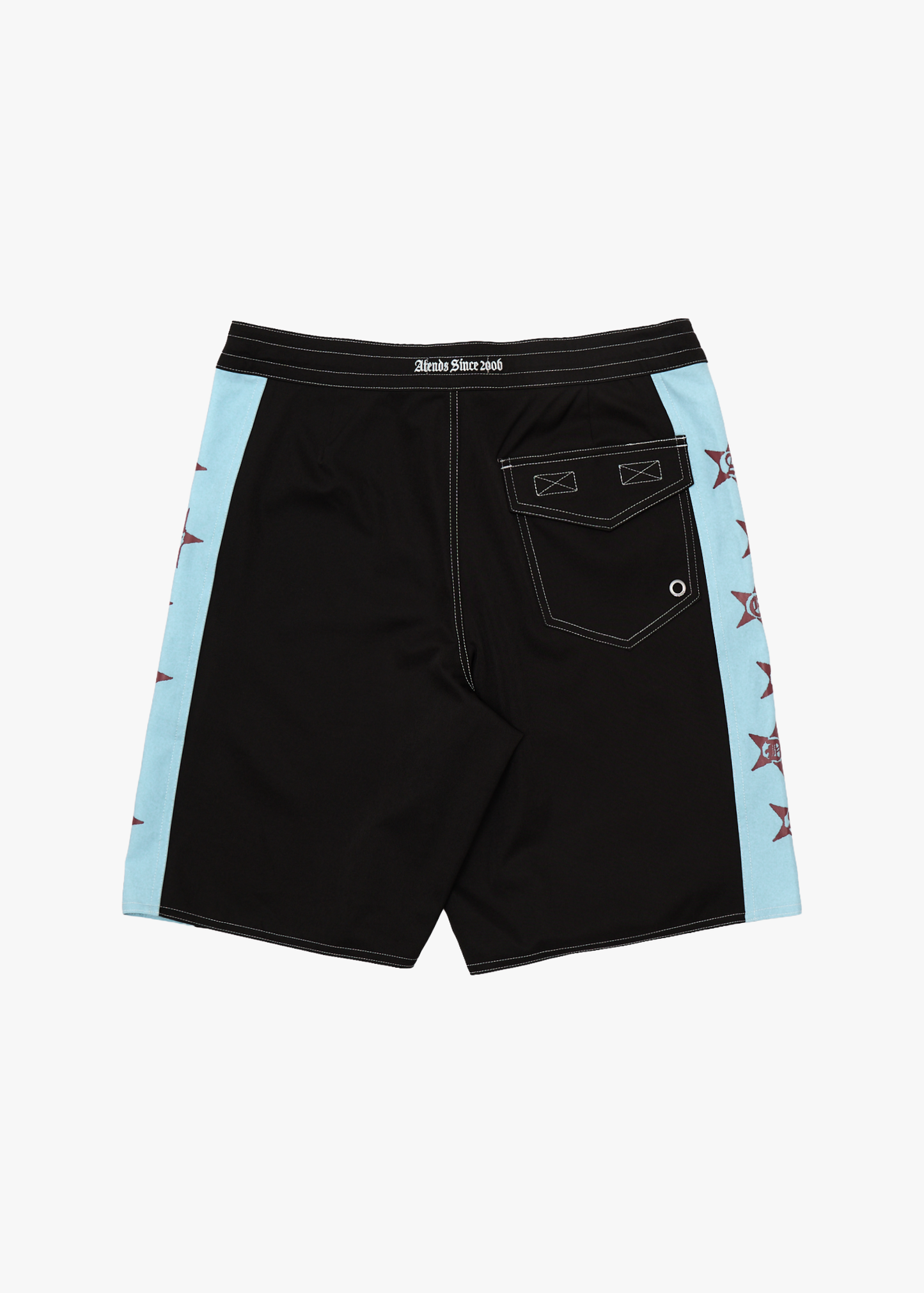 AFENDS Mens Live It - Surf Related V2 Boardshorts 19" - Black