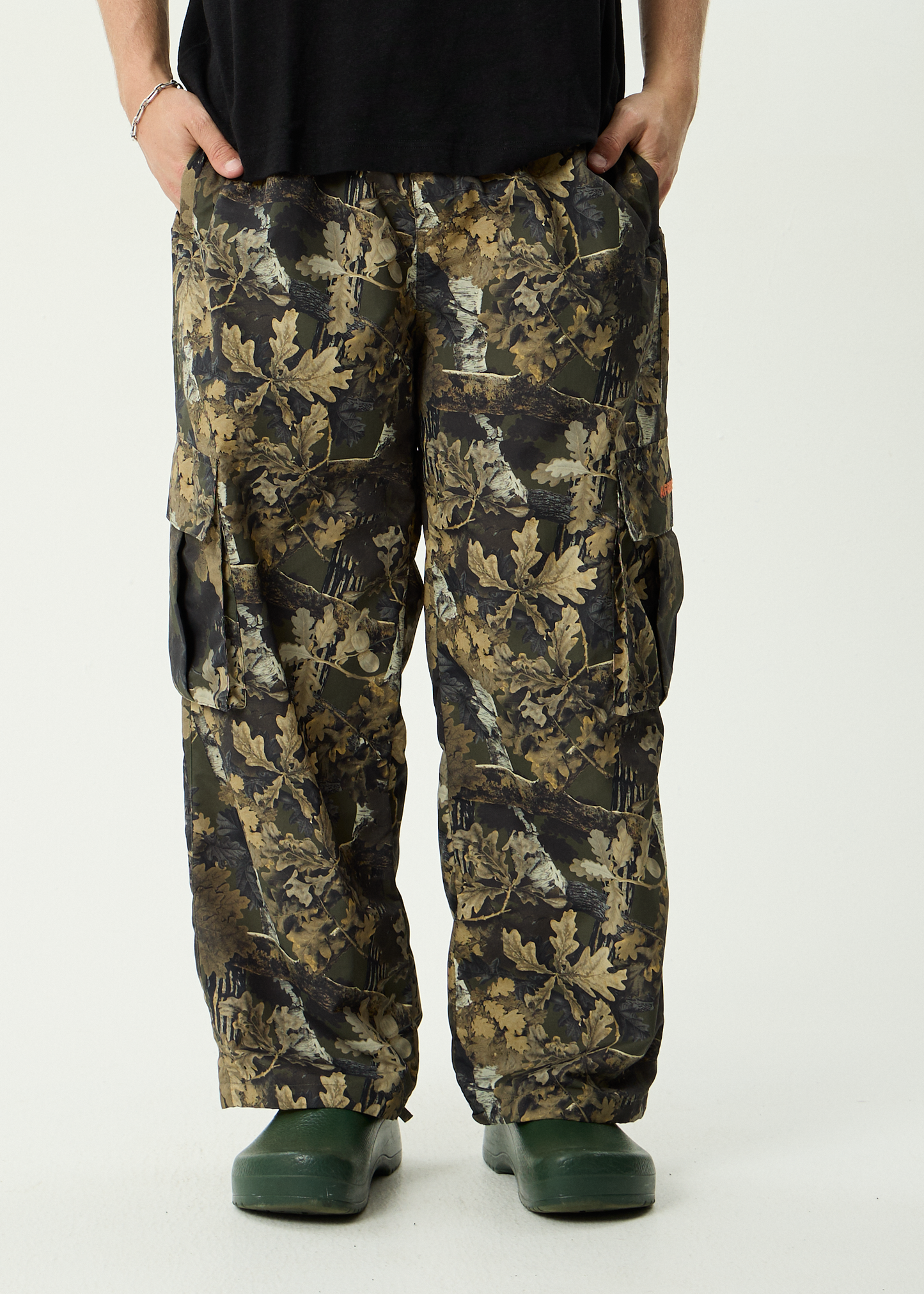 AFENDS Mens Find Me -  Water Resistant Cargo Pant - Find Me
