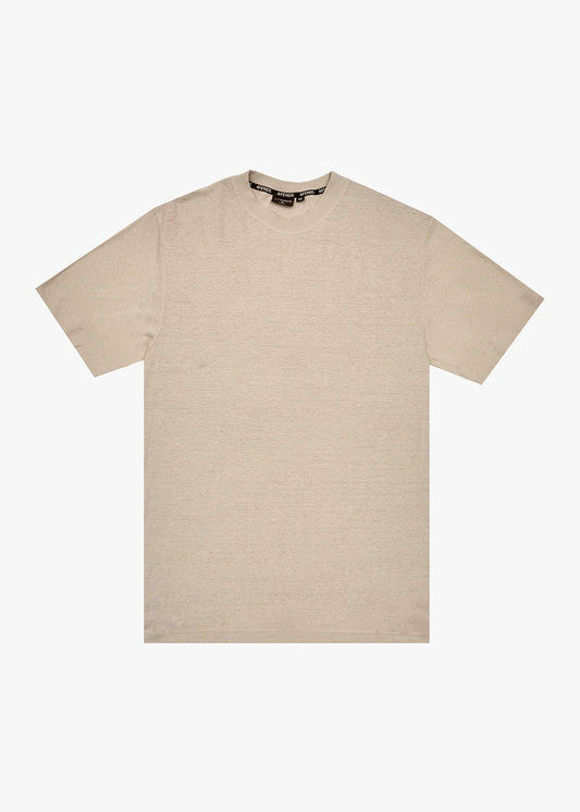 AFENDS Mens Classic - Retro Tee - Moonbeam