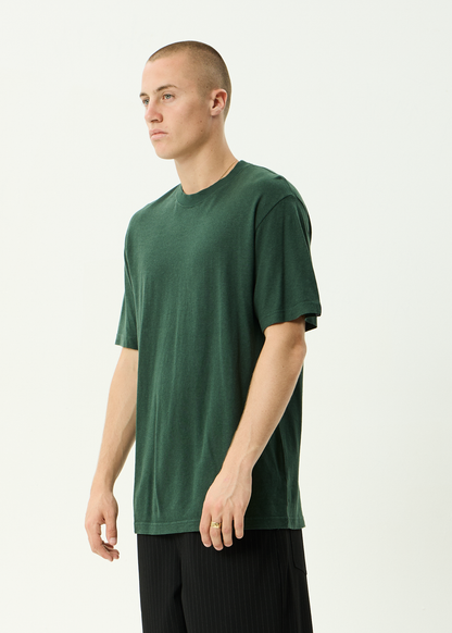 AFENDS Mens Classic - Retro Tee - Washed Pine