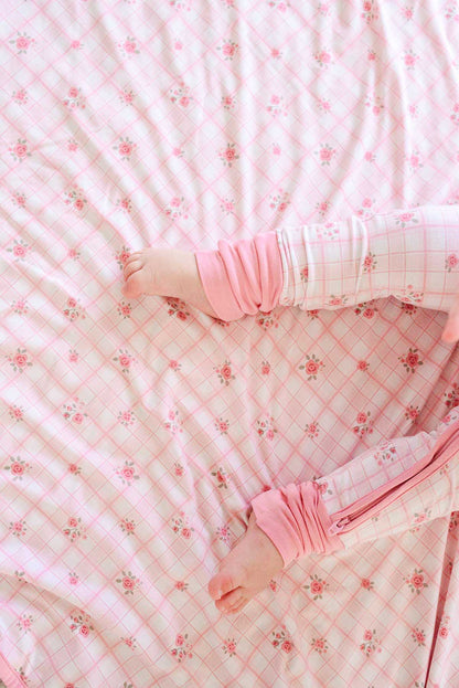 Double Sided Bamboo Blanket | Primrose Plaid