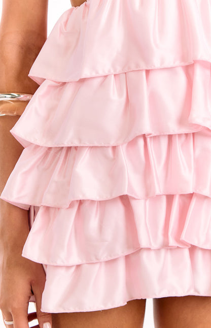 Marielle Pink Mini Dress