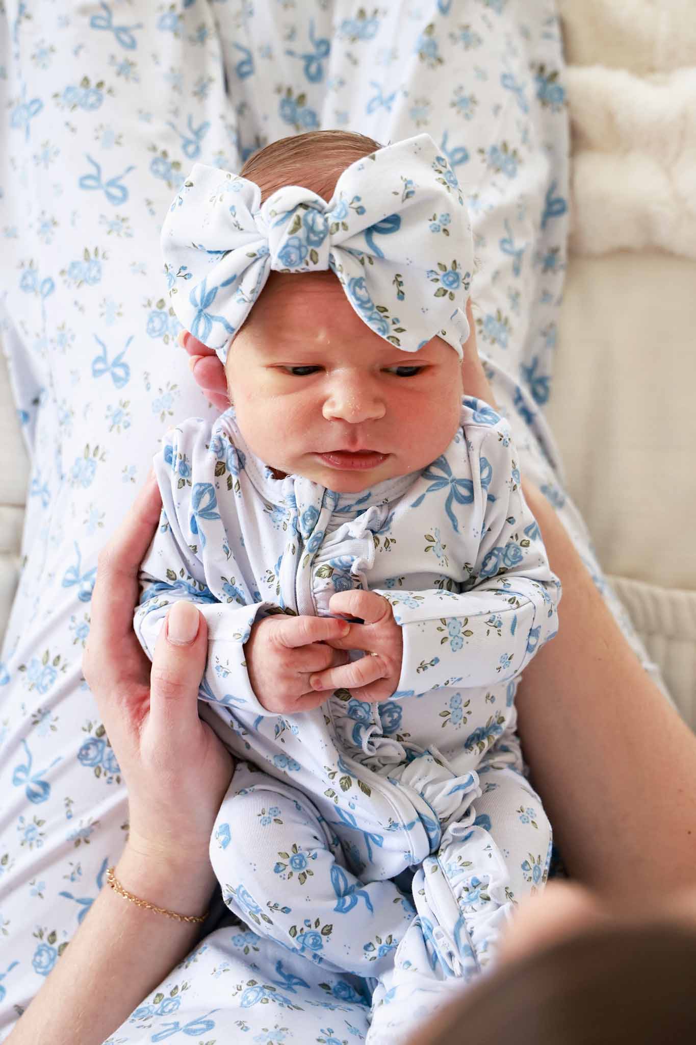 Knit Large Bow Headwrap | Tied In Blooms
