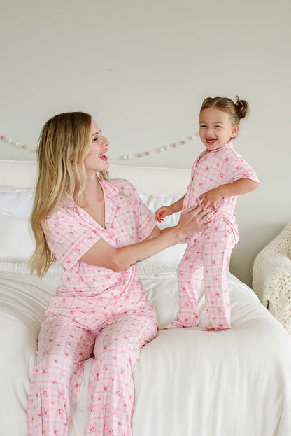 Girl's Two Piece Flare Lounge Sets
