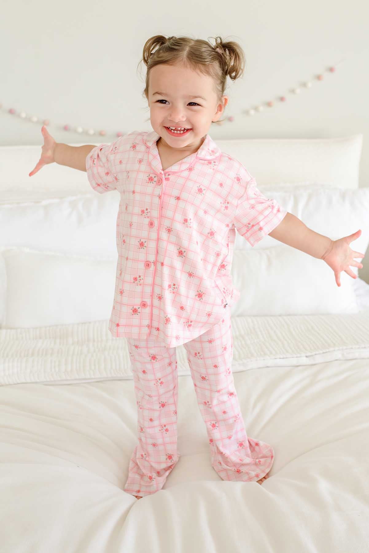 Girl's Two Piece Flare Lounge Sets