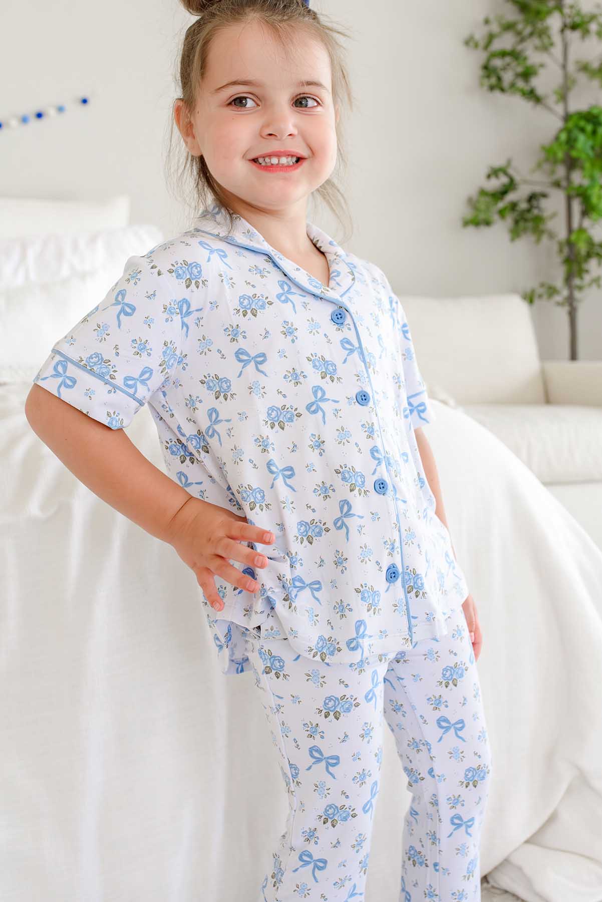 Girl's Two Piece Flare Lounge Sets