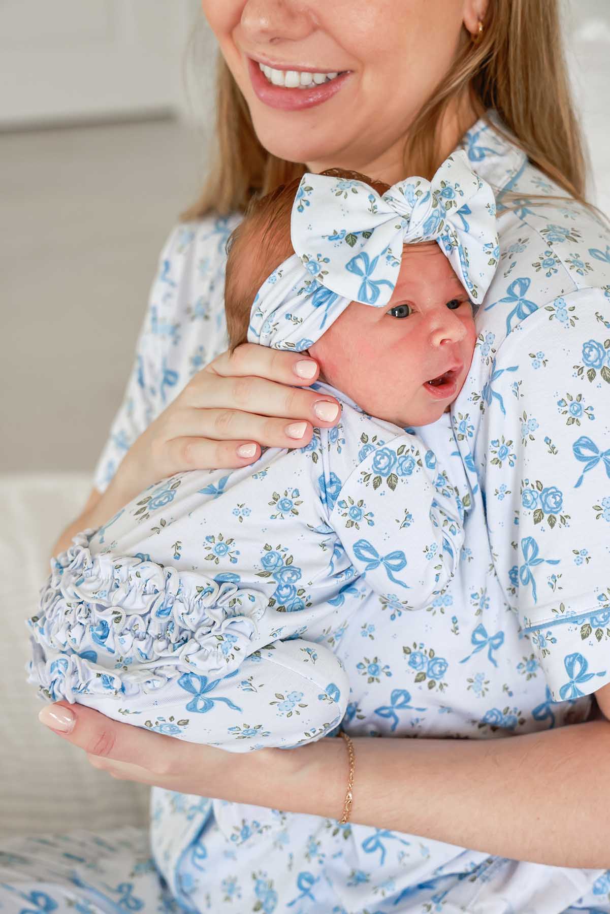 Knit Large Bow Headwrap | Tied In Blooms
