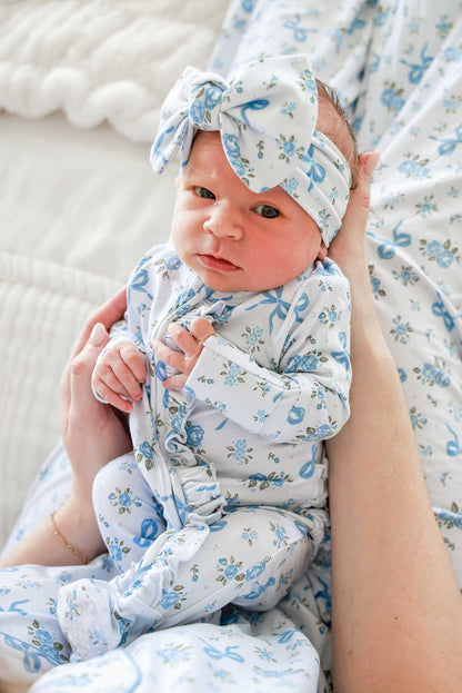 Knit Large Bow Headwrap | Tied In Blooms