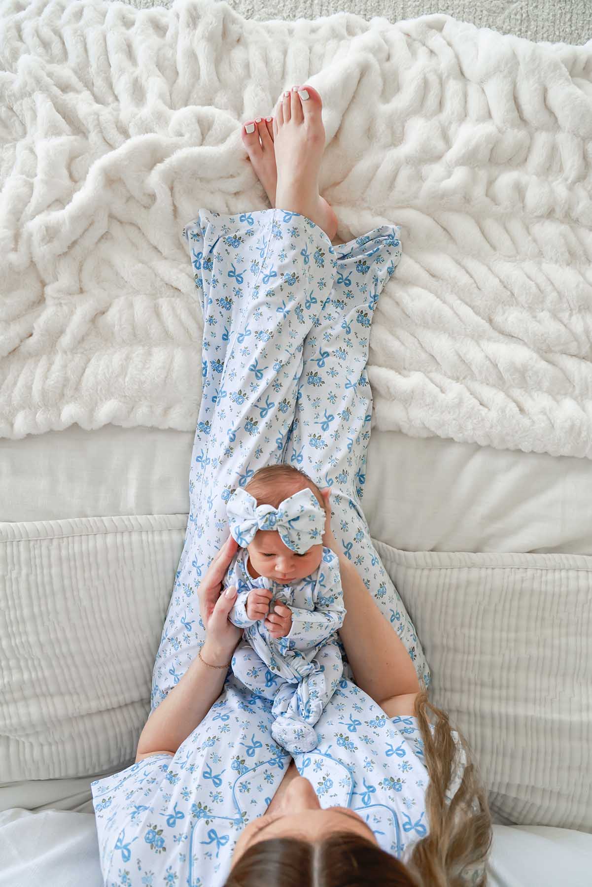 Knit Large Bow Headwrap | Tied In Blooms