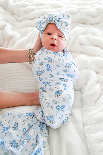 Knit Large Bow Headwrap | Tied In Blooms