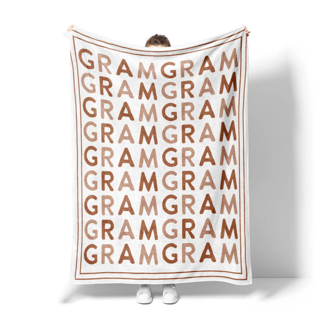 Personalized Blanket | Color Name Block