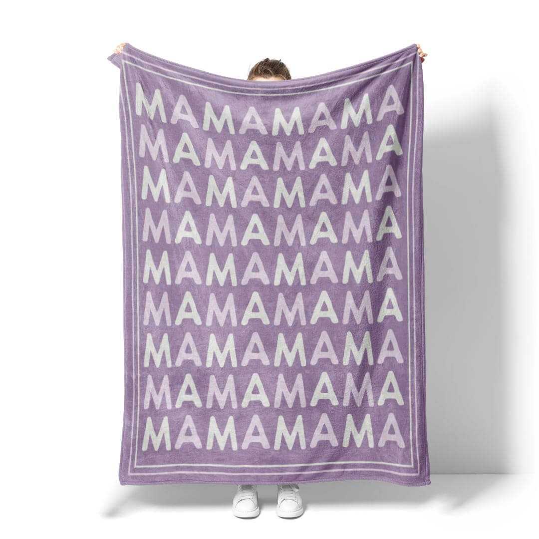 Personalized Blanket | Color Name Block