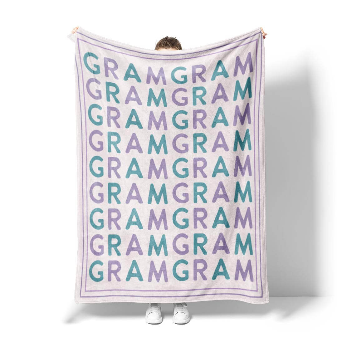 Personalized Blanket | Color Name Block