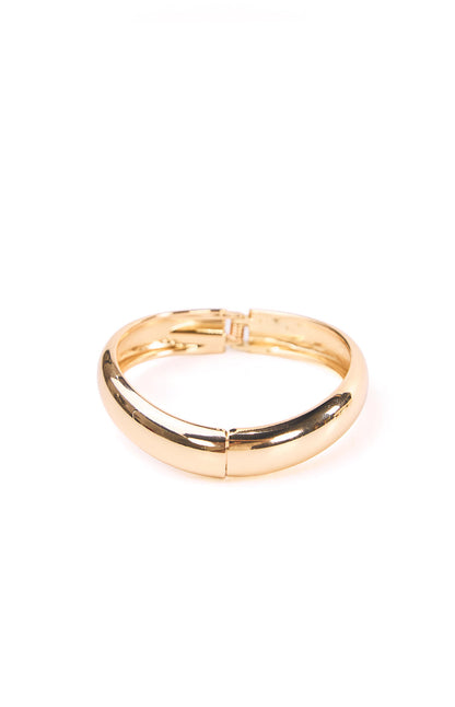 My Destiny Gold Clasp Bangle