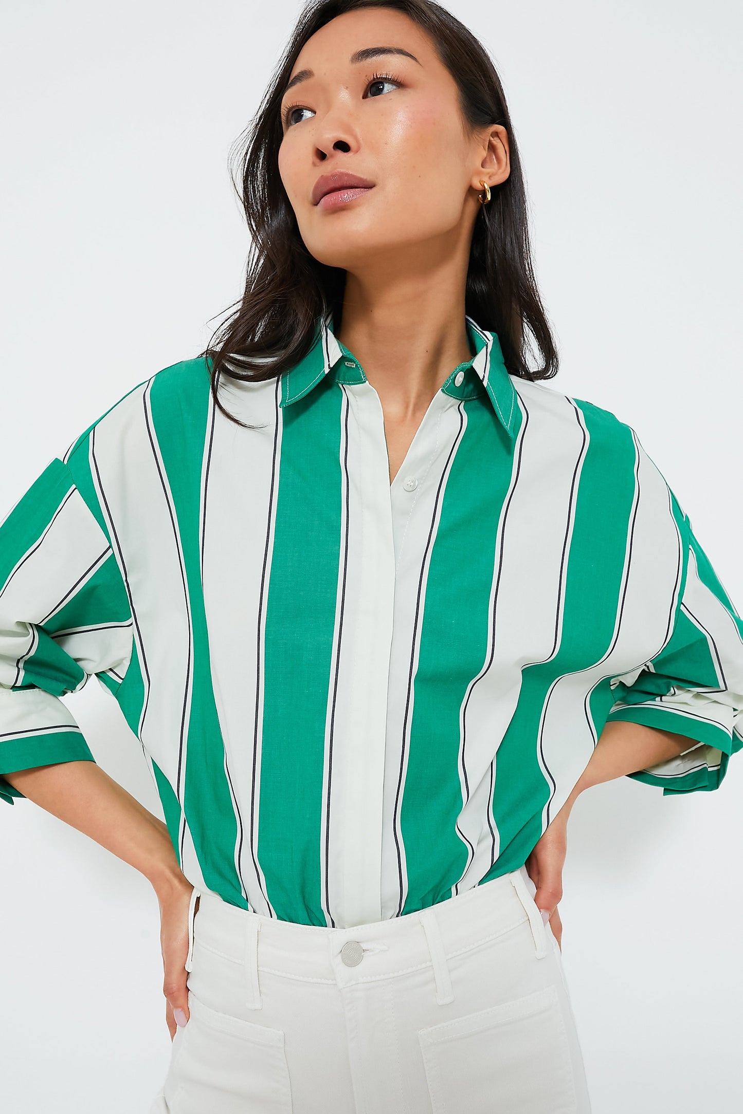 Bungalow Stripe Traverse Bodysuit