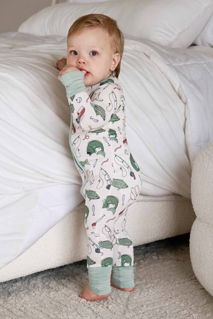 Convertible Bamboo Zip Romper | Off the Hook