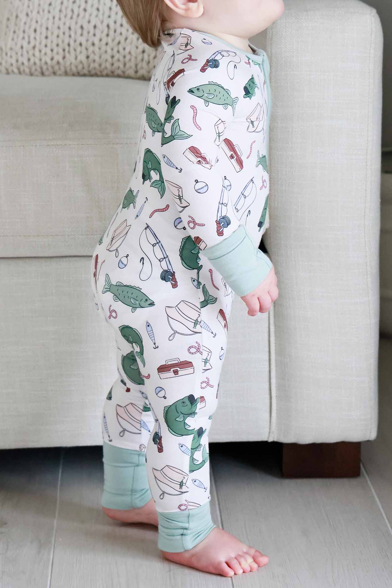 Convertible Bamboo Zip Romper | Off the Hook