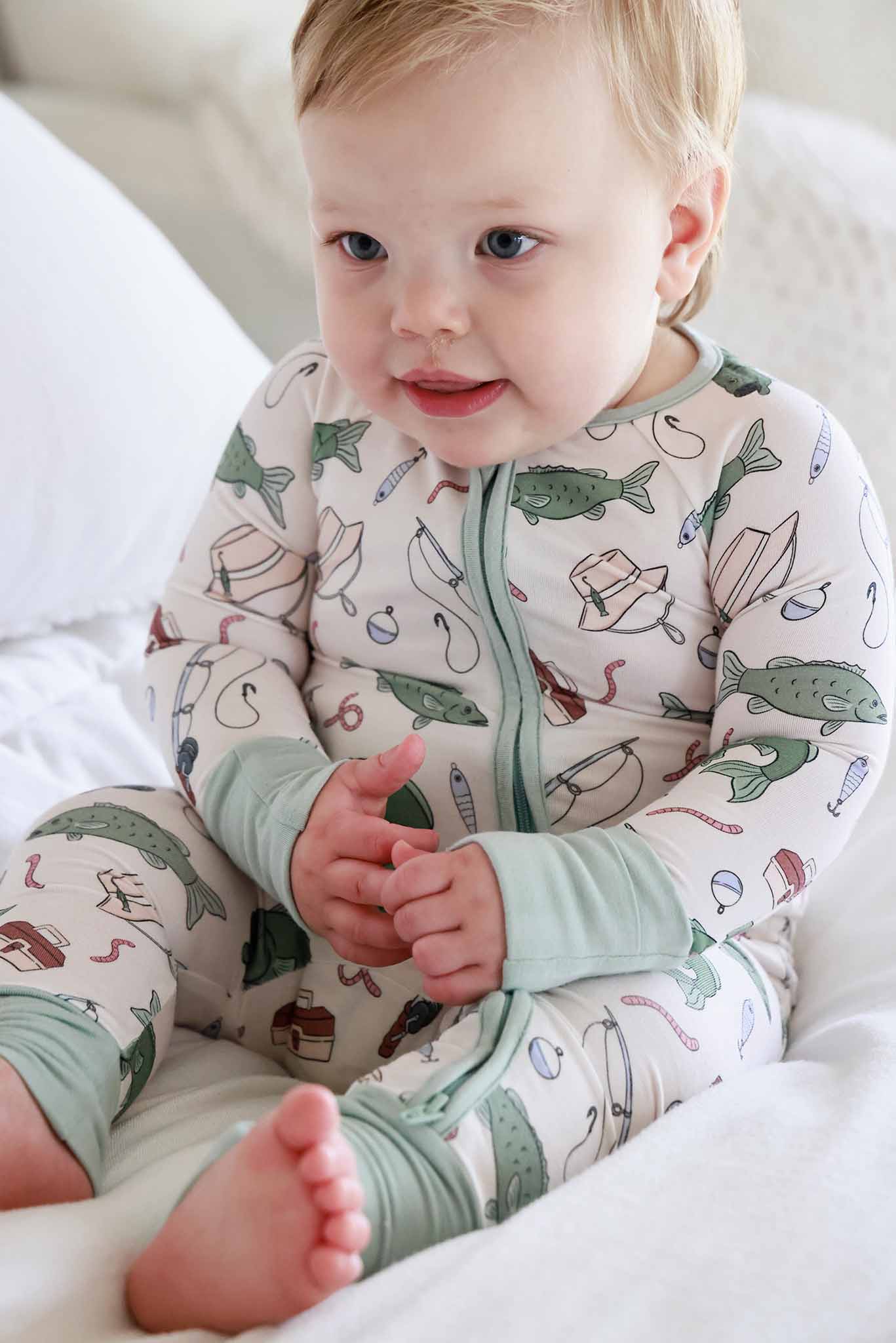 Convertible Bamboo Zip Romper | Off the Hook