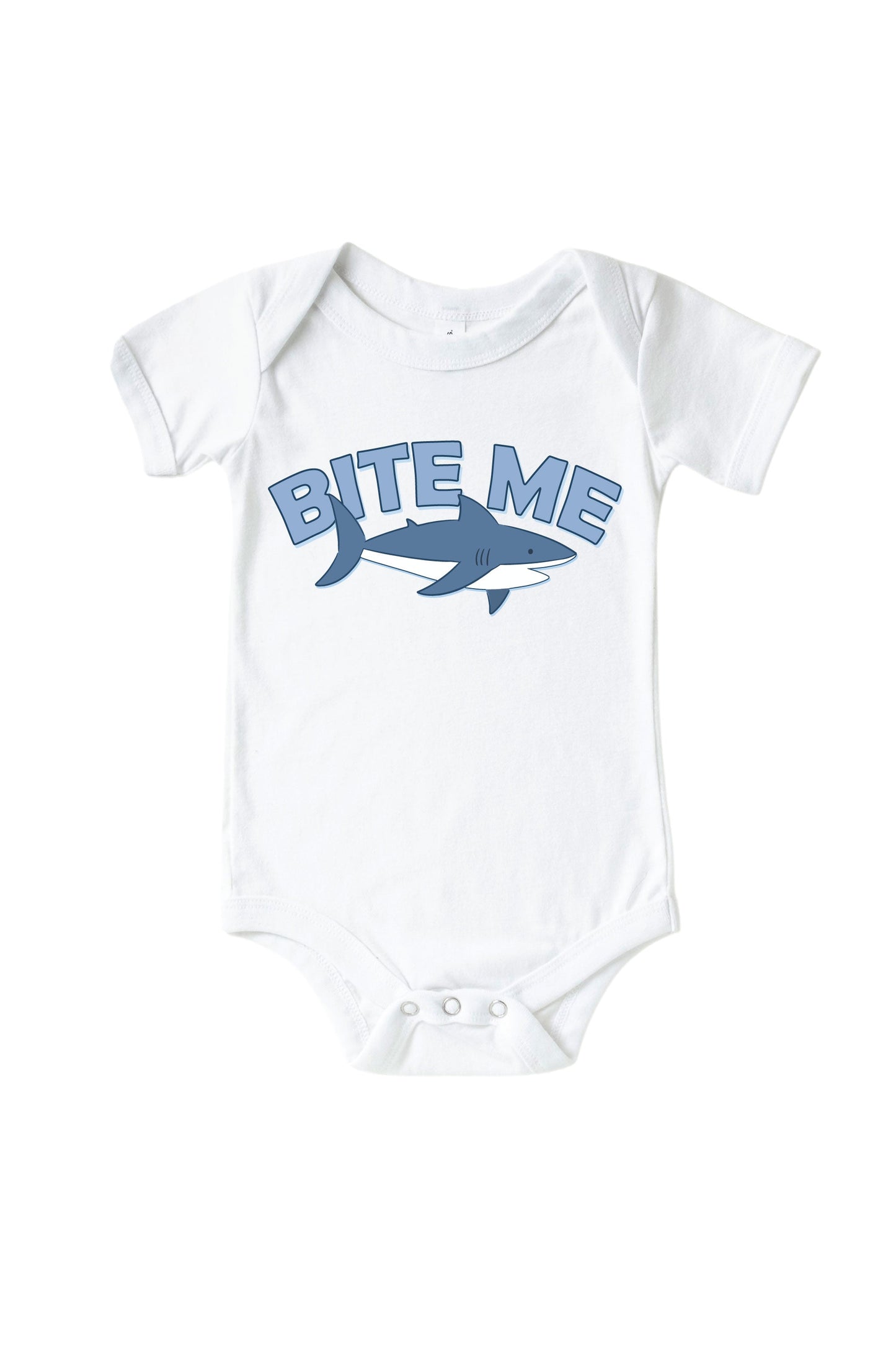 Jawsome Graphic Bodysuit & Kids Tee | White
