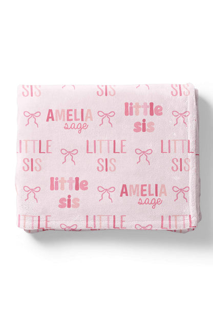 Personalized Kids Blanket | Little Sis