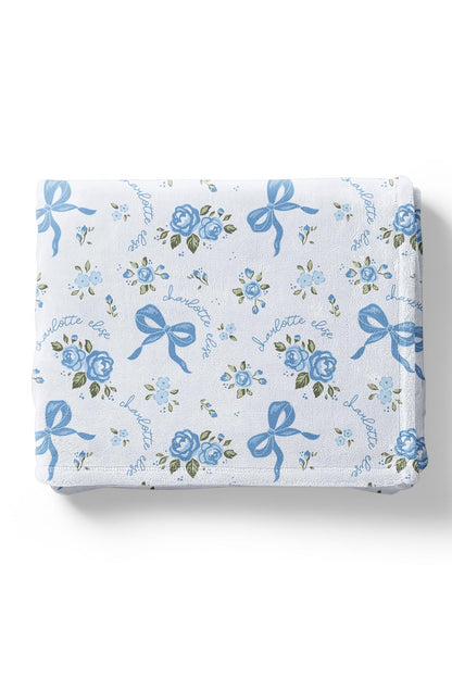 Personalized Kids' Blanket | Tied In Blooms