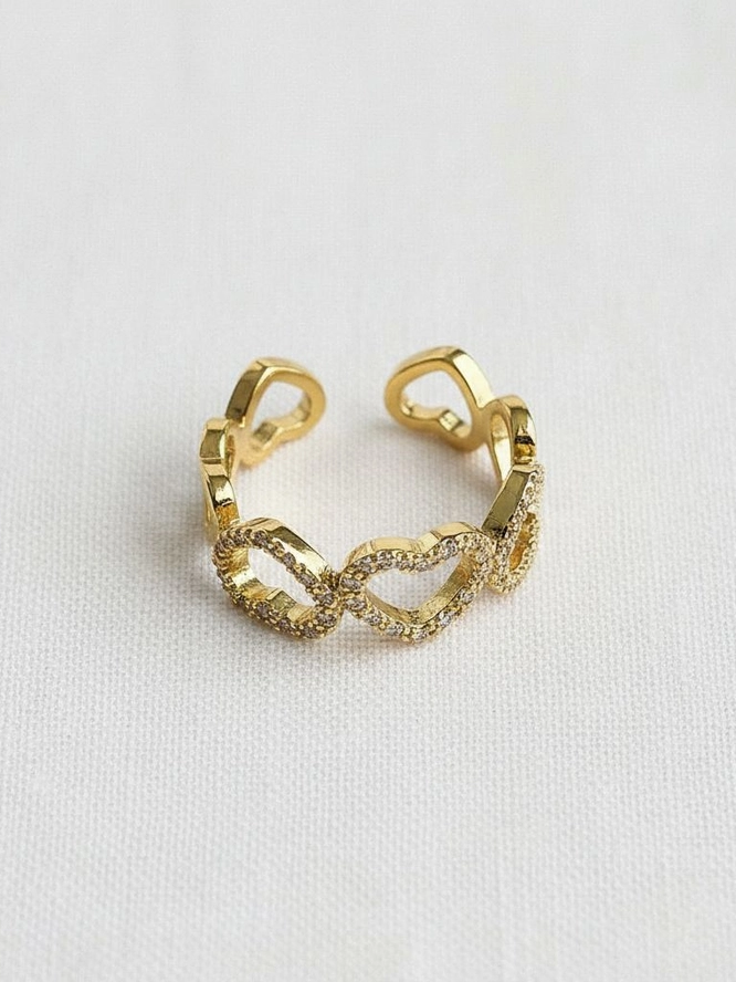 27 Heart Crystal Ring