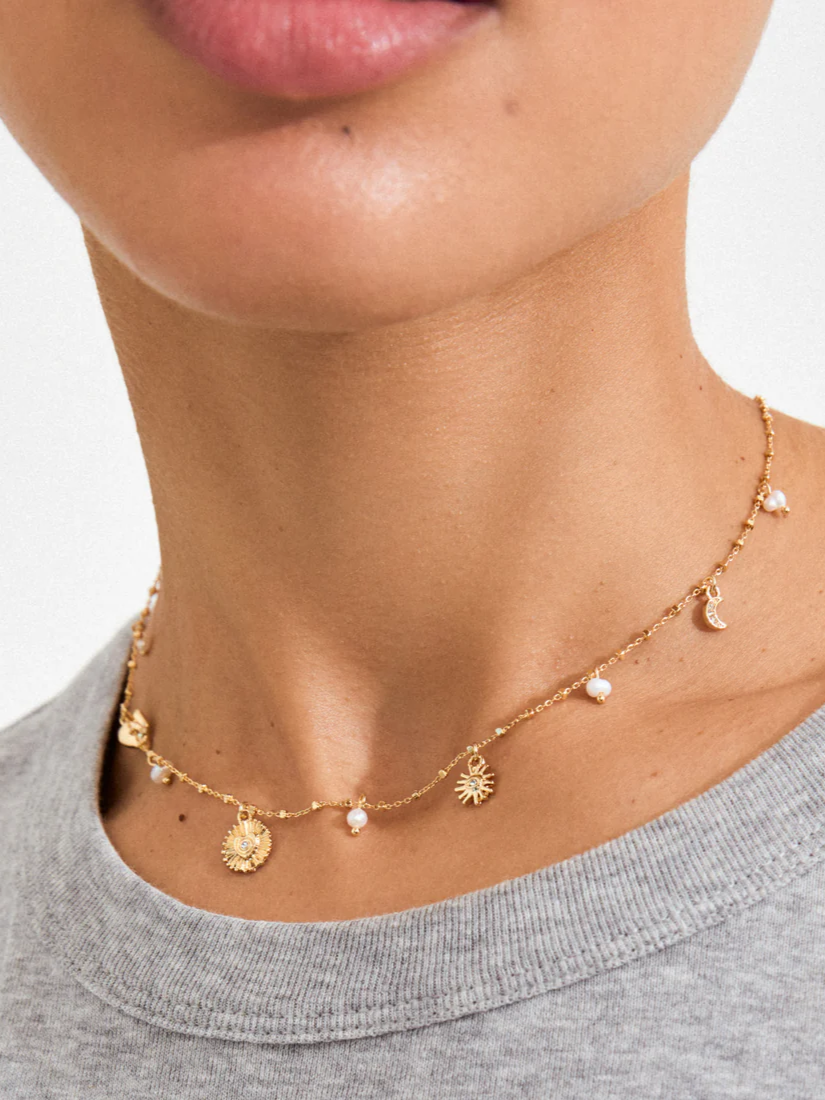 PILGRIM Mylan Charm Necklace