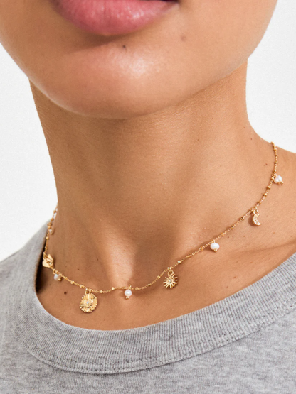 PILGRIM Mylan Charm Necklace