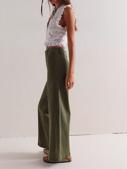 FREE PEOPLE Libre Wide Leg Jeans