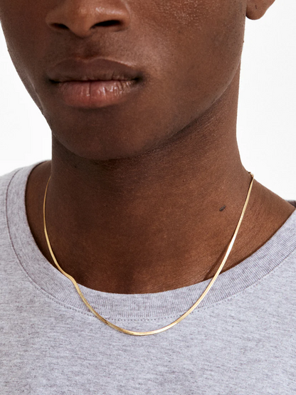 PILGRIM Nikita Herringbone Necklace