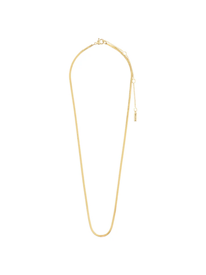 PILGRIM Nikita Herringbone Necklace