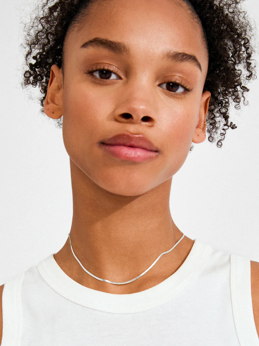 PILGRIM Nikita Herringbone Necklace
