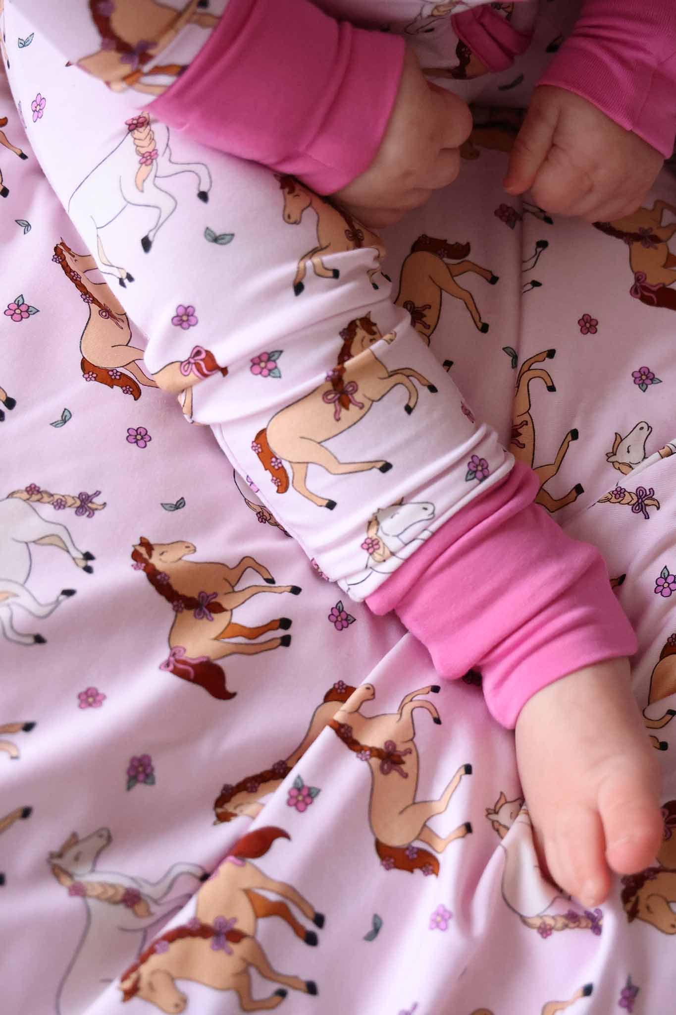 Convertible Zip Romper | Pony Club Pink