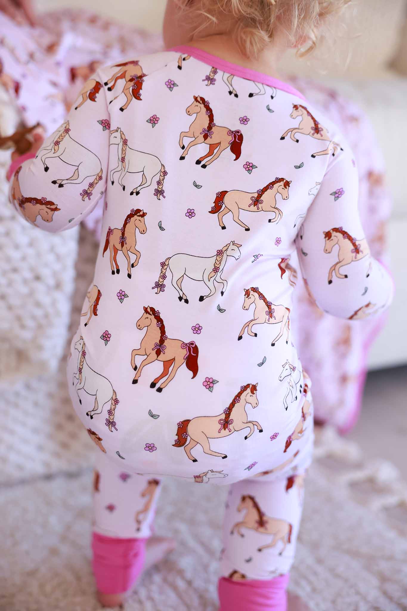 Convertible Zip Romper | Pony Club Pink