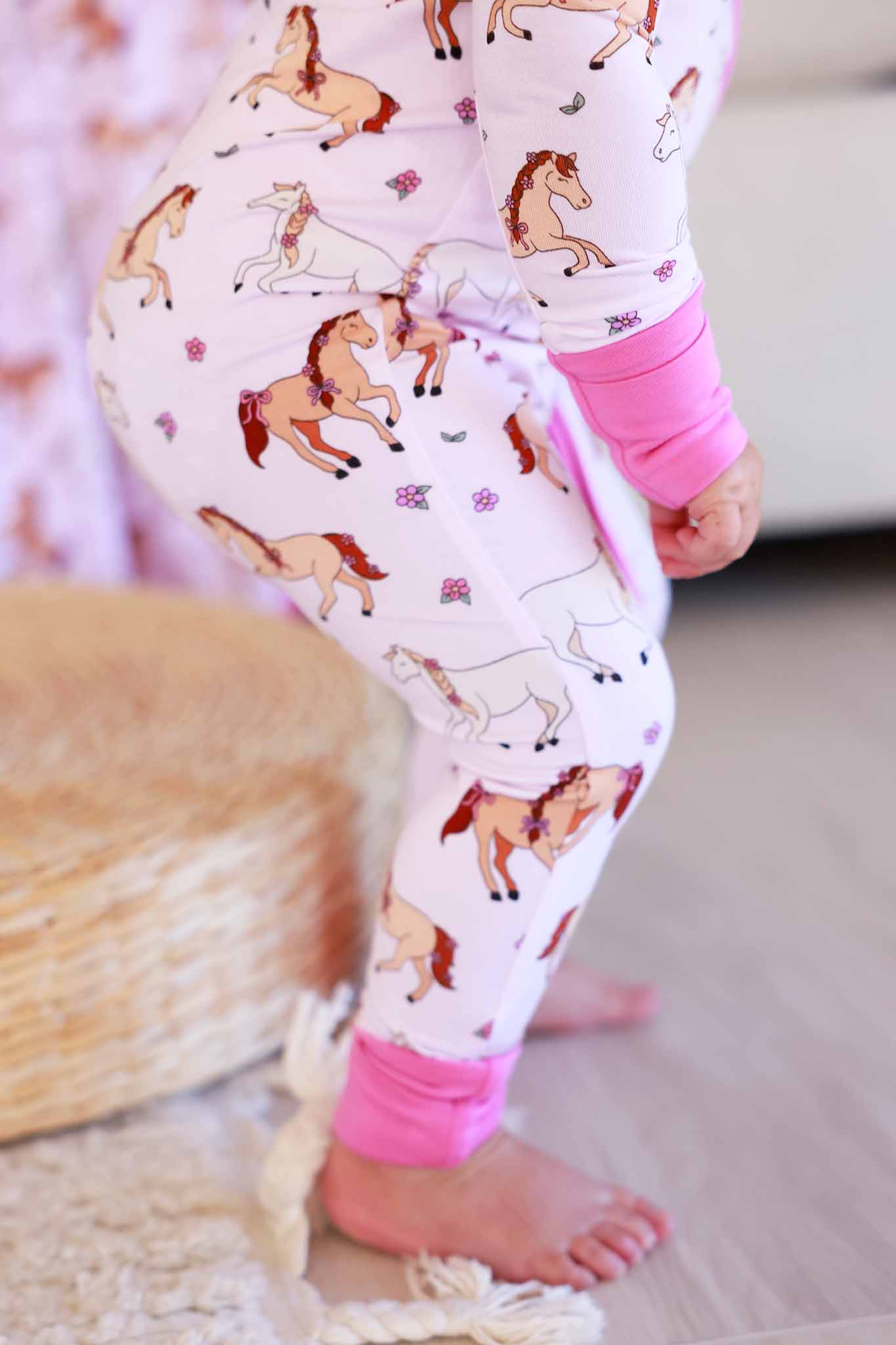 Convertible Zip Romper | Pony Club Pink