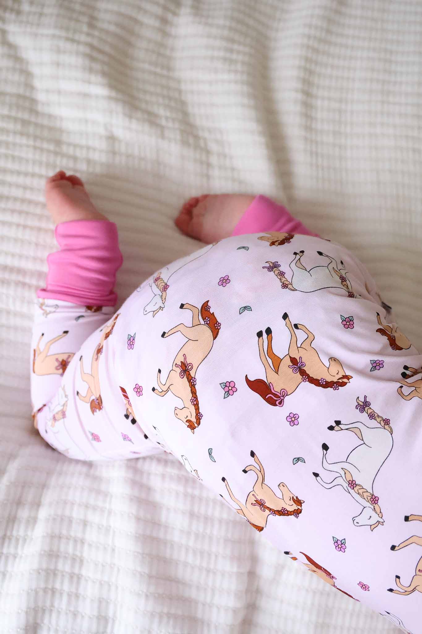 Convertible Zip Romper | Pony Club Pink