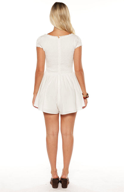 Raldo White Playsuit
