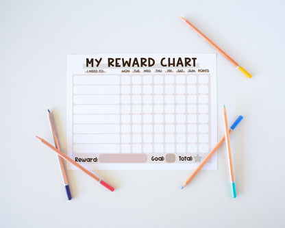 Chore Reward Chart - Free Digital Download