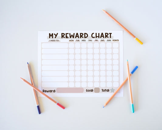 Chore Reward Chart - Free Digital Download