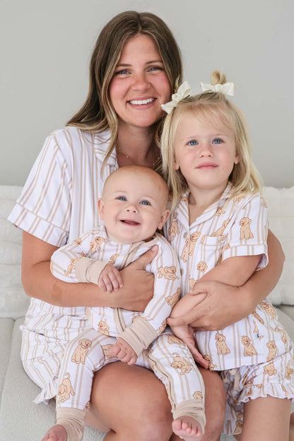 Girl's Two Piece Short Lounge Set | Ruff Life