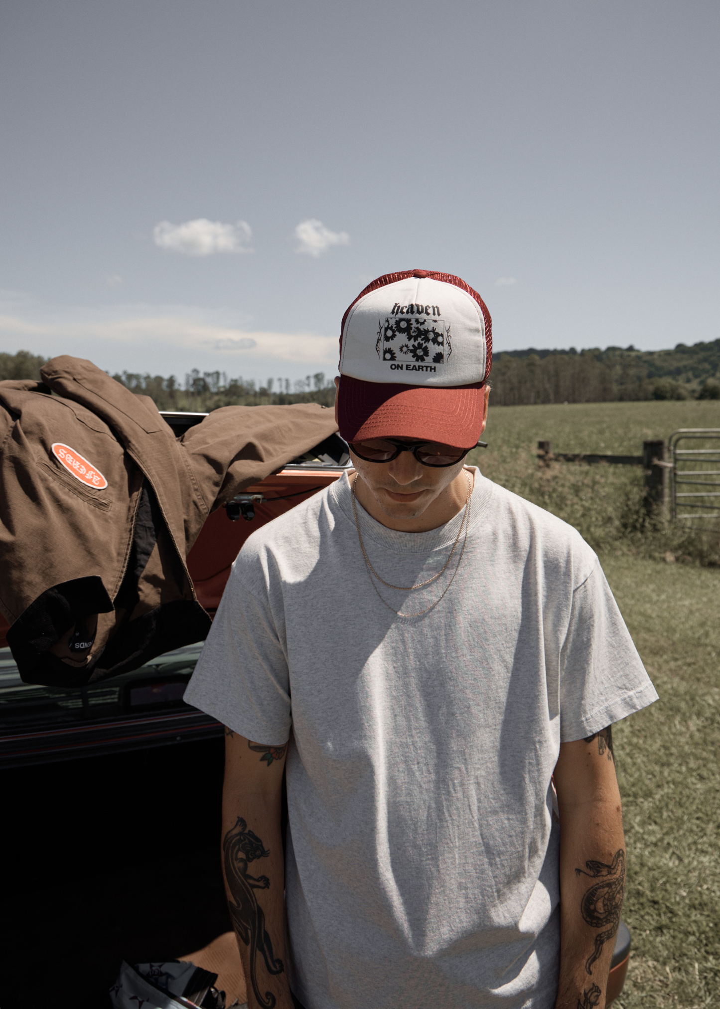 AFENDS Mens Heaven - Trucker Cap - White