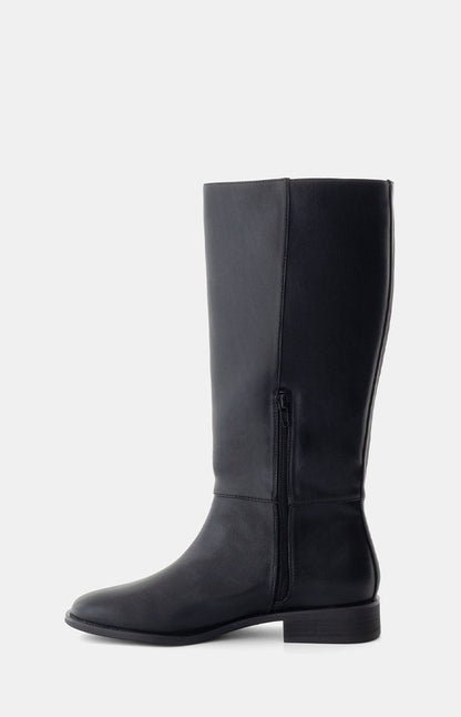 Therapy Arcade Black PU Riding Boots