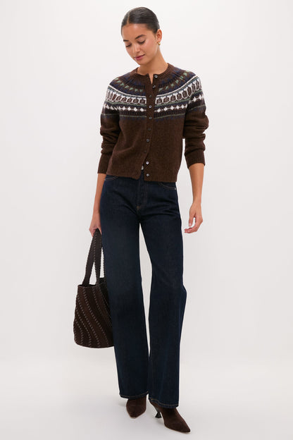Chestnut Amina Fairisle Sweater
