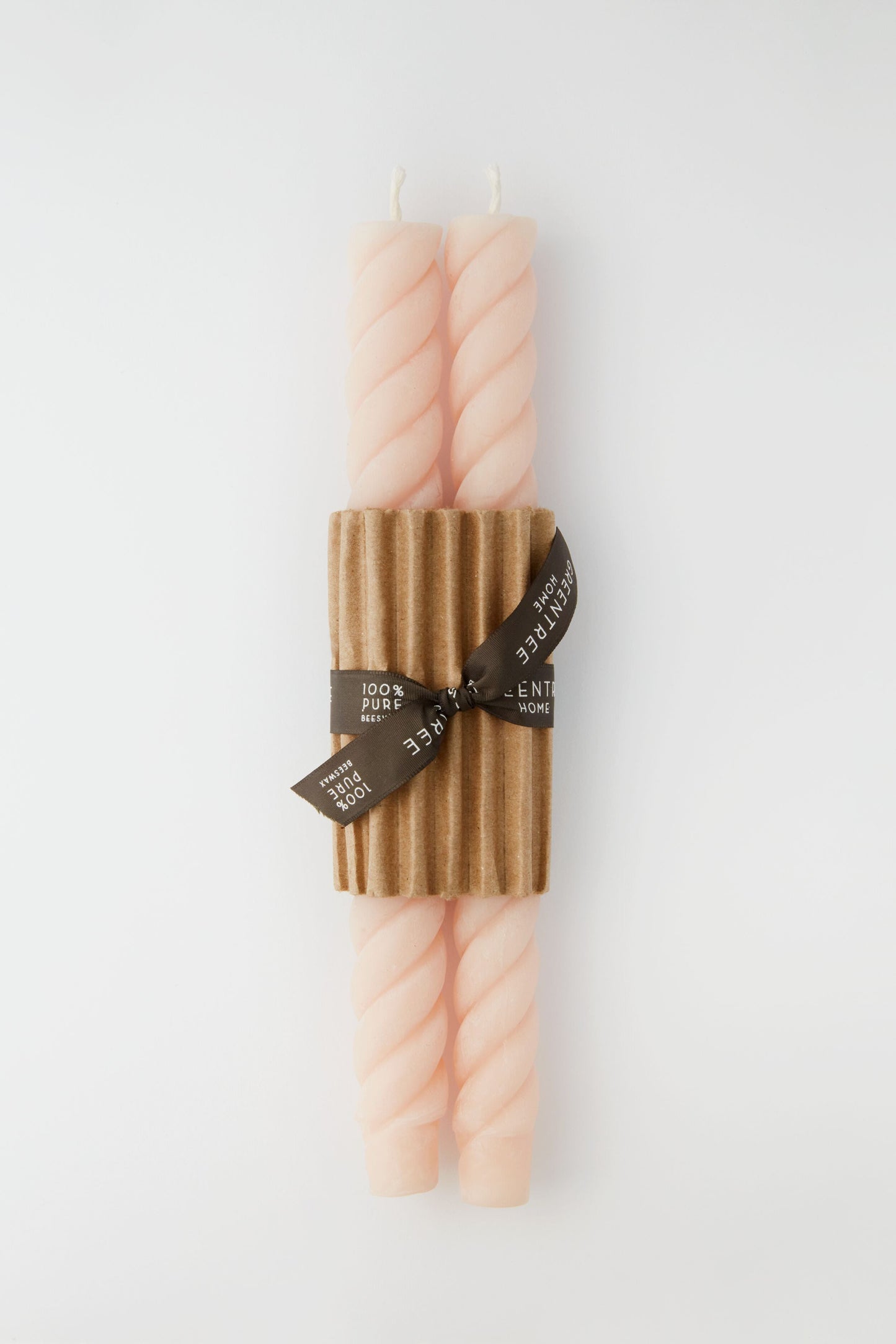 Blush Rope Tapers Pair