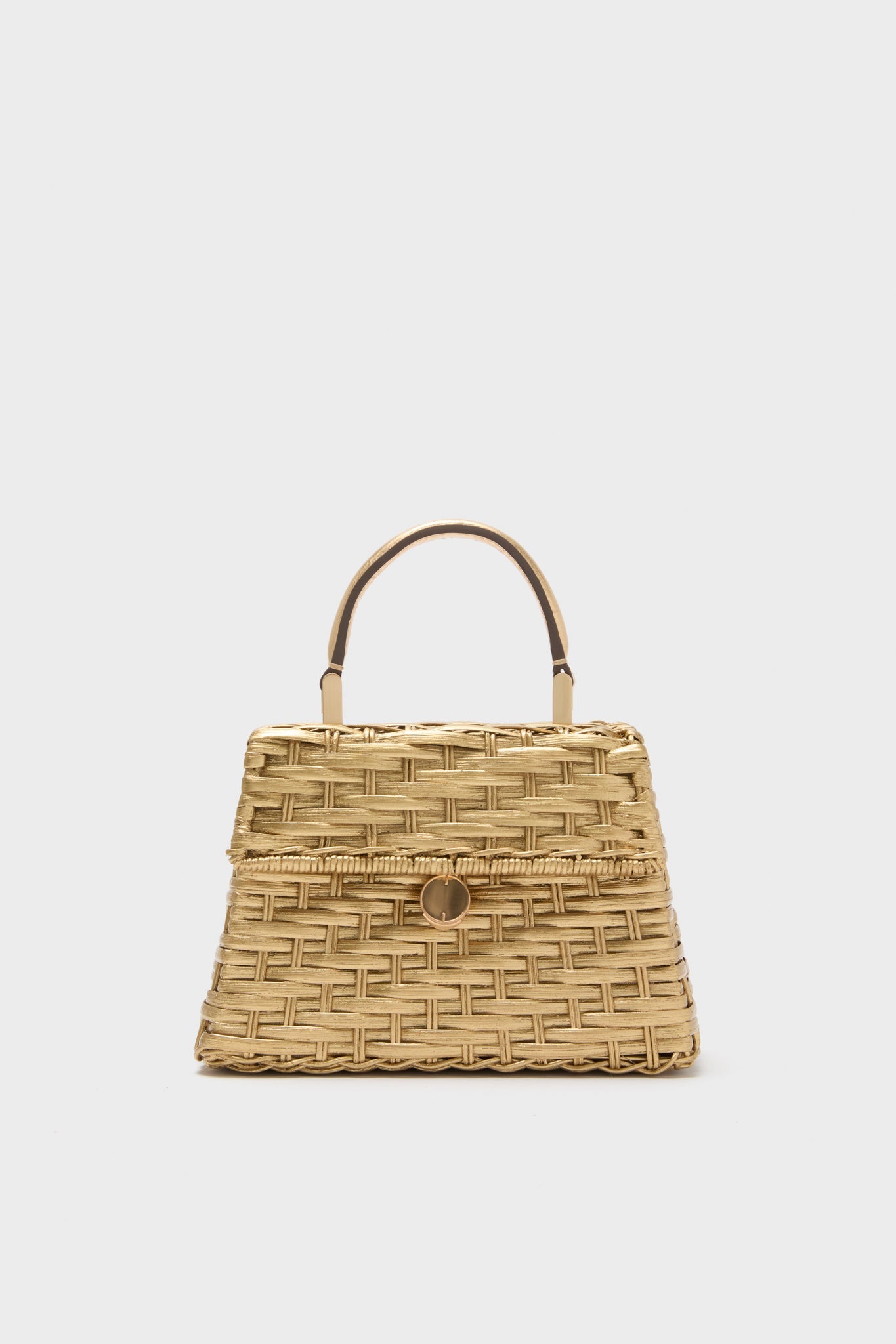 Brushed Brass Nano Sybil Crossbody