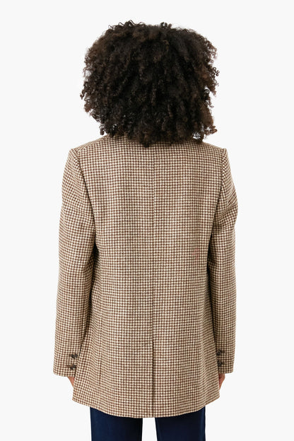 Brown Neva Tailored Coat