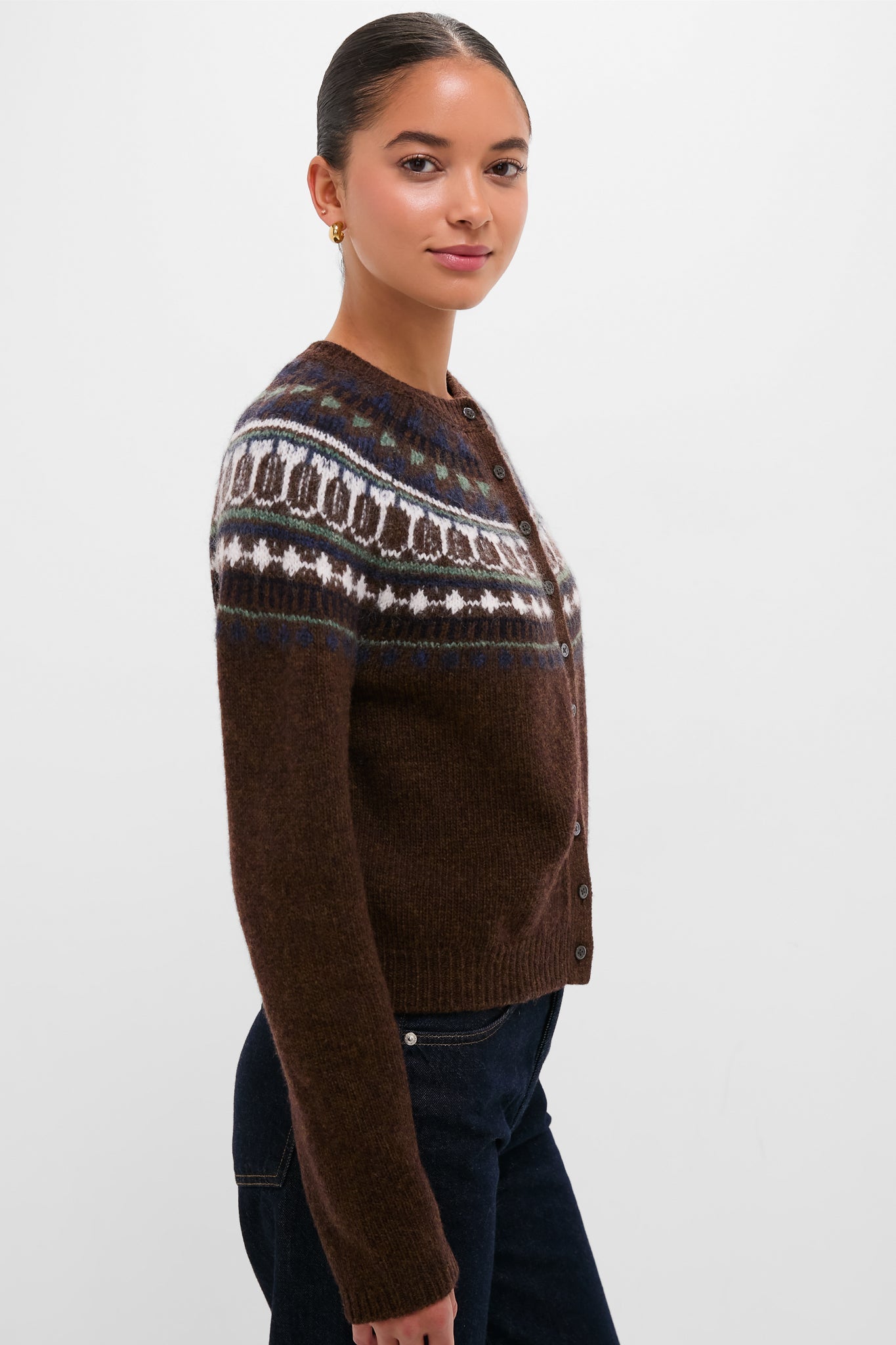 Chestnut Amina Fairisle Sweater