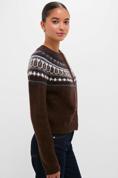 Chestnut Amina Fairisle Sweater
