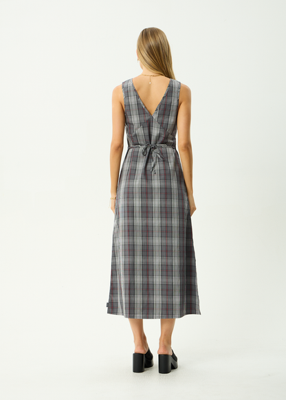 AFENDS Womens Eboni - Maxi Dress - Gunmetal