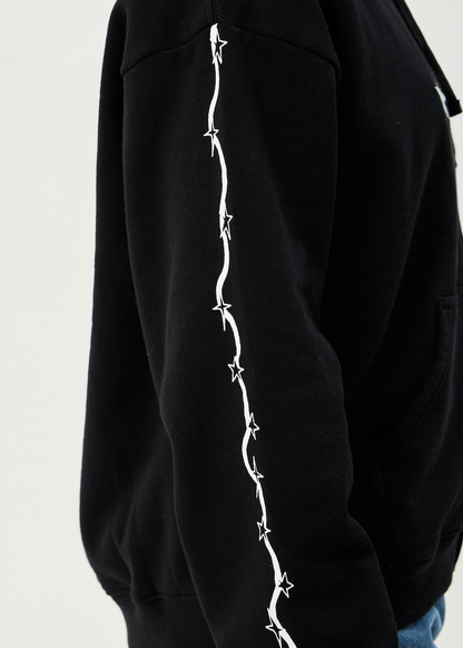 AFENDS Womens Terra - Zip Hood - Black